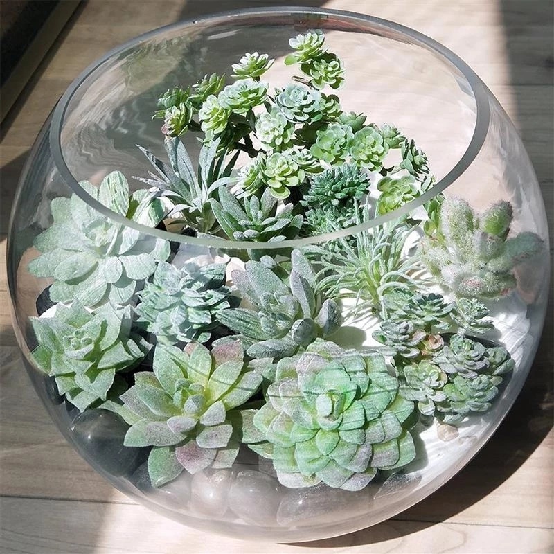 Chậu Cây Cảnh Nhân Tạo Độc Đáo Trang Trí Nhà Cửa/ Văn Phòng/ Tiệc Cưới DIY
