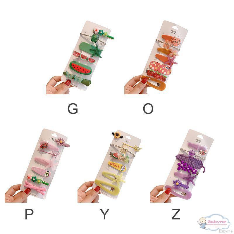 Set 7 Kẹp Tóc Xinh Xắn Dành Cho Bé Gái