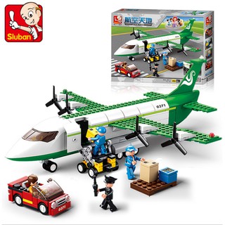 Bộ lắp ghép mô hình máy bay cỡ lớn đồ chơi trẻ em bằng nhựa cao cấp