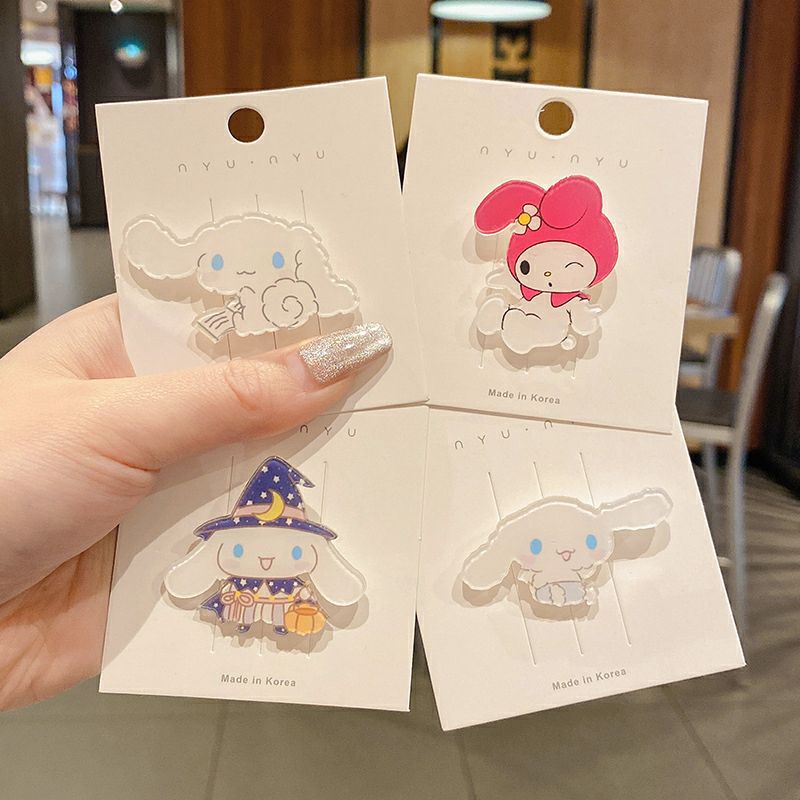 Ghim cài áo/balo/túi xách Sanrio Cinnamoroll Kuromi