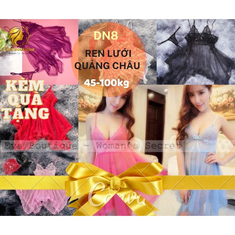 _DN8_Váy ngủ voan ren sexy