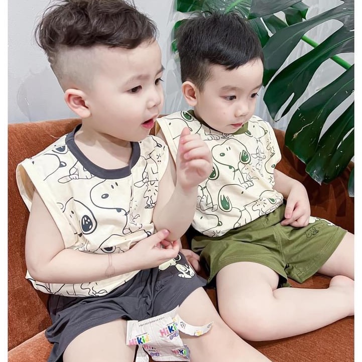 Đồ bộ bé trai và đồ bộ bé gái TTR4 - bộ quần áo trẻ em cộc tay