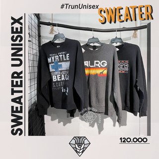 [TRUNUNISEX] [CHỌN MẪU/ SIZE] - 120k - Áo Sweater Mỹ 2Hand