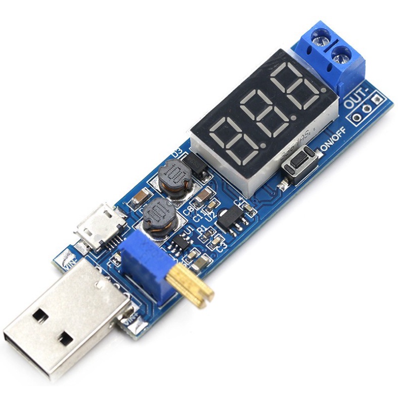 🍀Điều Tốc Quạt 0.5A🍀Mạch Nguồn Đa Năng DC1.2-24V 0.5A🍀Mạch Tăng Áp Kiêm Giảm Áp DC3.5~12V Ra 1.2~24V USB Và Micro USB