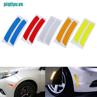 BUMPER Set 2 Miếng Dán Phản Quang Cho Xe Ô Tô