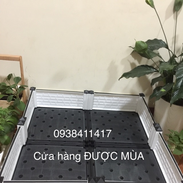 Chậu ghép trồng rau thông minh 80x80x35,5cm