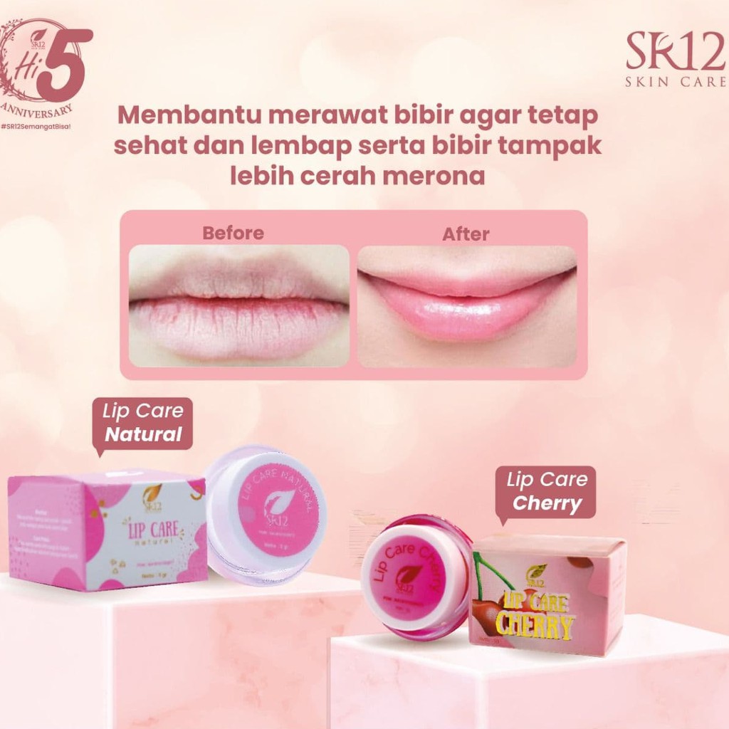 (Hàng Mới Về) Son Dưỡng Môi Sr12 10g Màu Hồng Tự Nhiên | BigBuy360 - bigbuy360.vn