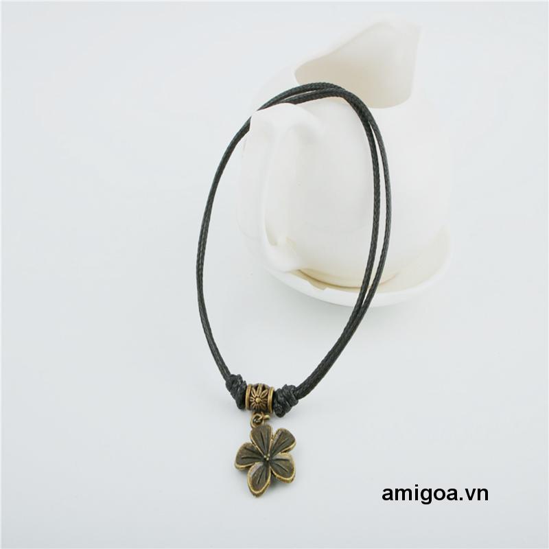 ✨✨Lắc Chân Dây Bện Màu Đen Thời Trang Cá Tính Cho Nam Và Nữ