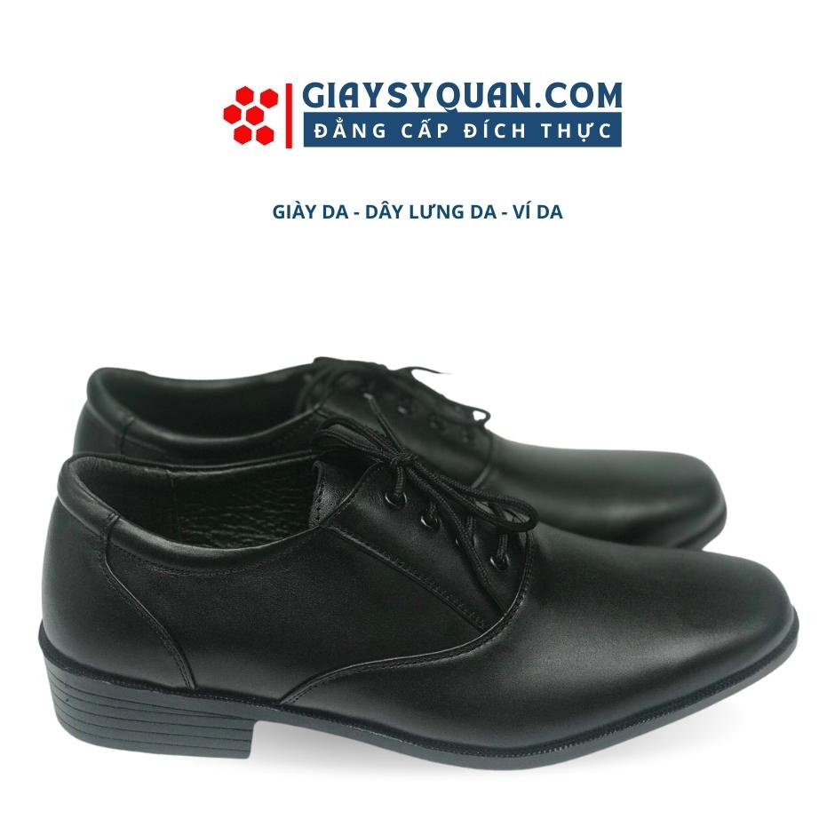 Giày da nam công sở mã 407 - Da Thật 100%, Có Khâu Đế, Bảo hành 12 tháng
