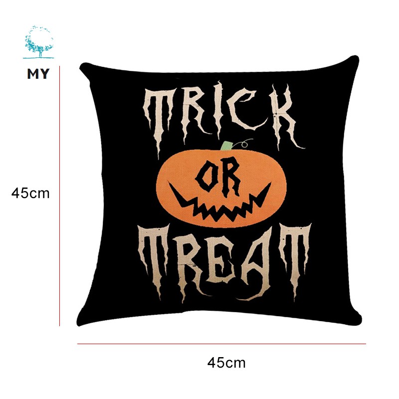 Vỏ Gối Hoạ Tiết Halloween Dễ Thương