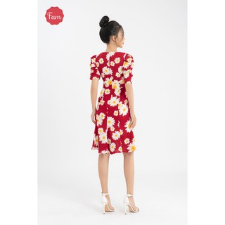 🔥[FREESHIP]🔥Đầm Nữ Hoa Cúc-Fam-D2082