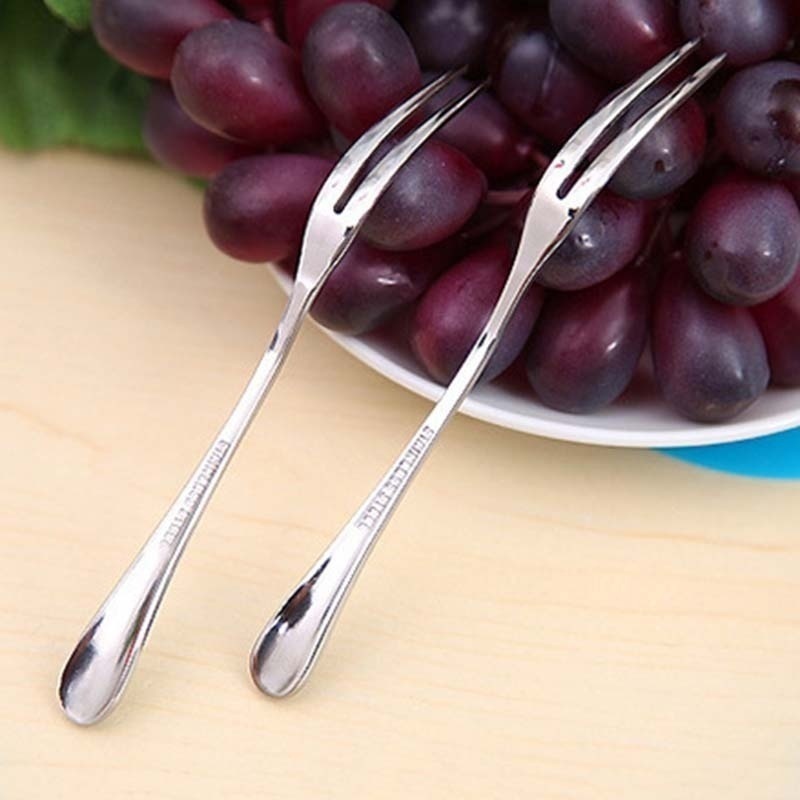 Bộ Nĩa / Nĩa Ăn Tráng Miệng / Món Tráng Miệng Bằng Thép Không Gỉ Tiện Dụng Cho Nhà Bếp / Nhà Hàng