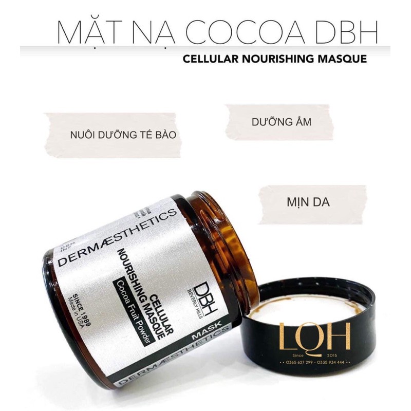 - Mặt nạ DBH Cellular Nourishing Masque cao cấp cocoa