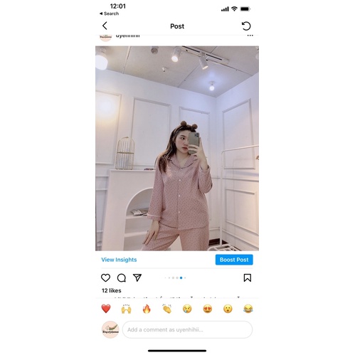 Pijama dài tay chất liệu dạ cao cấp | BigBuy360 - bigbuy360.vn