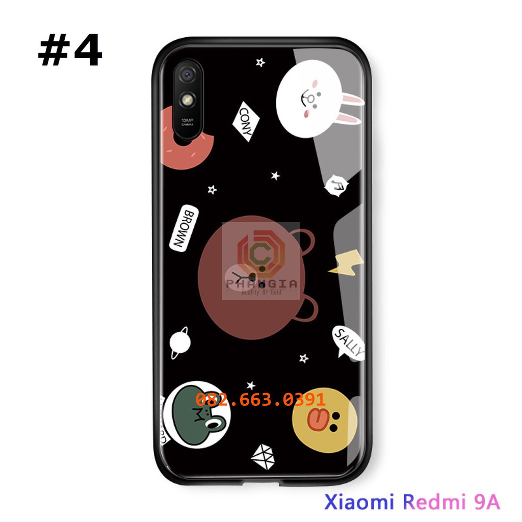 Ốp lưng Xiaomi Redmi 9A dẻo in hình gấu siêu dễ thương
