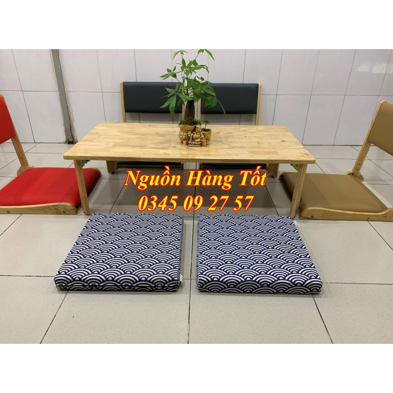 Bàn Gỗ Bàn Trà Gấp Gọn Đa Năng NAGA 100x50x30cm - Dùng Ngồi Bệt Kiểu Nhật Tatami