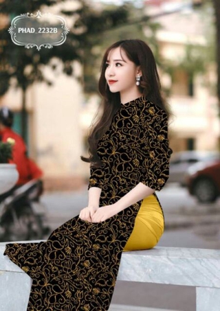 Vải áo dài 3d