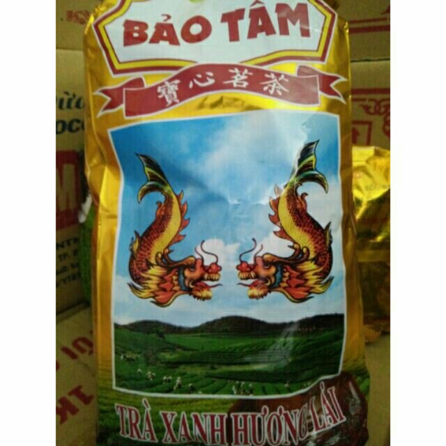 Trà xanh Bảo Tâm hương lài, mùi thơm nhẹ nhàng và tinh tế
