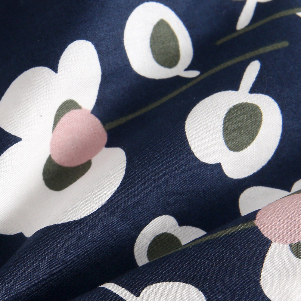 Áo Liền Quần Sanlutoz Hình Hoa Bằng Cotton Thời Trang Mùa Hè Cho Bé Gái