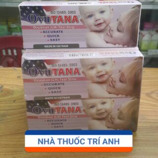 Hộp 12 que thử rụng trứng , ovutana.