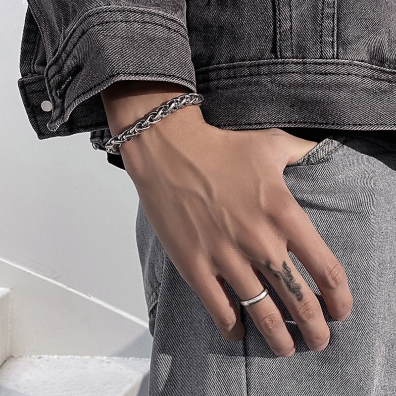 Vòng Tay Thiết Kế Phong Cách Hip Hop Đơn Giản Thời Trang