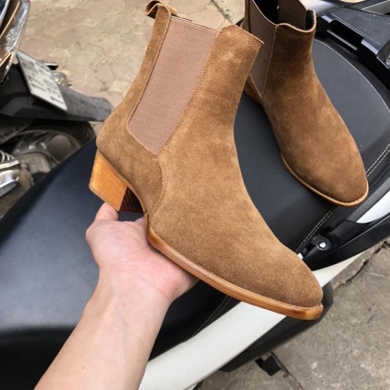 Suede Chelsea Boots Tobacco -o97 ! :