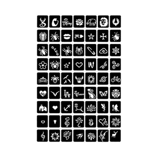 Sách mẫu tatoo mini hình xăm dán tiện dụng trong phun xăm thẩm mỹ