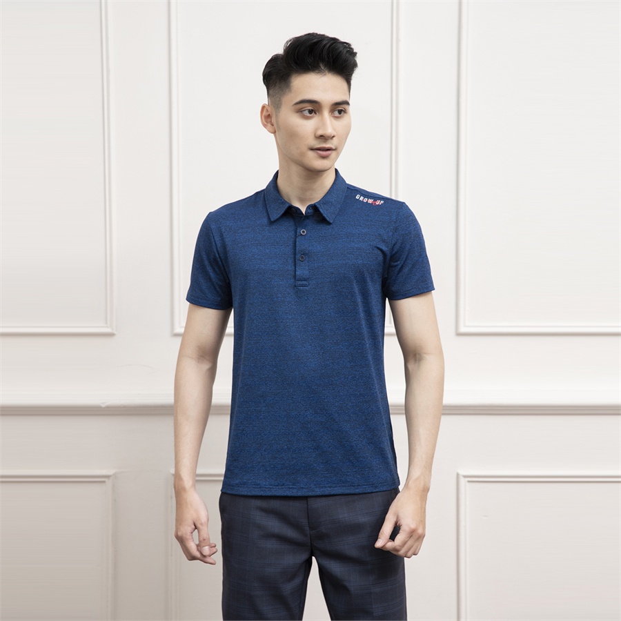 Áo polo ARISTINO APS055S1 vải lạnh mềm mịn không nhăn nhàu, không bai, form slim