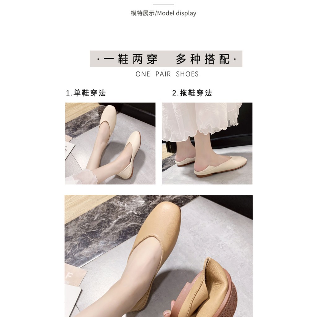 Giày Búp Bê Mũi Vuông Thời Trang 2020 Cho Nữ | BigBuy360 - bigbuy360.vn