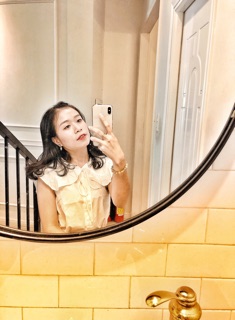 Áo Trắng Cột Nơ Cổ