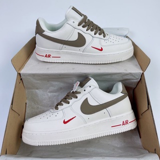 Giày sneaker AF1 vệt nâu chuẩn Trung