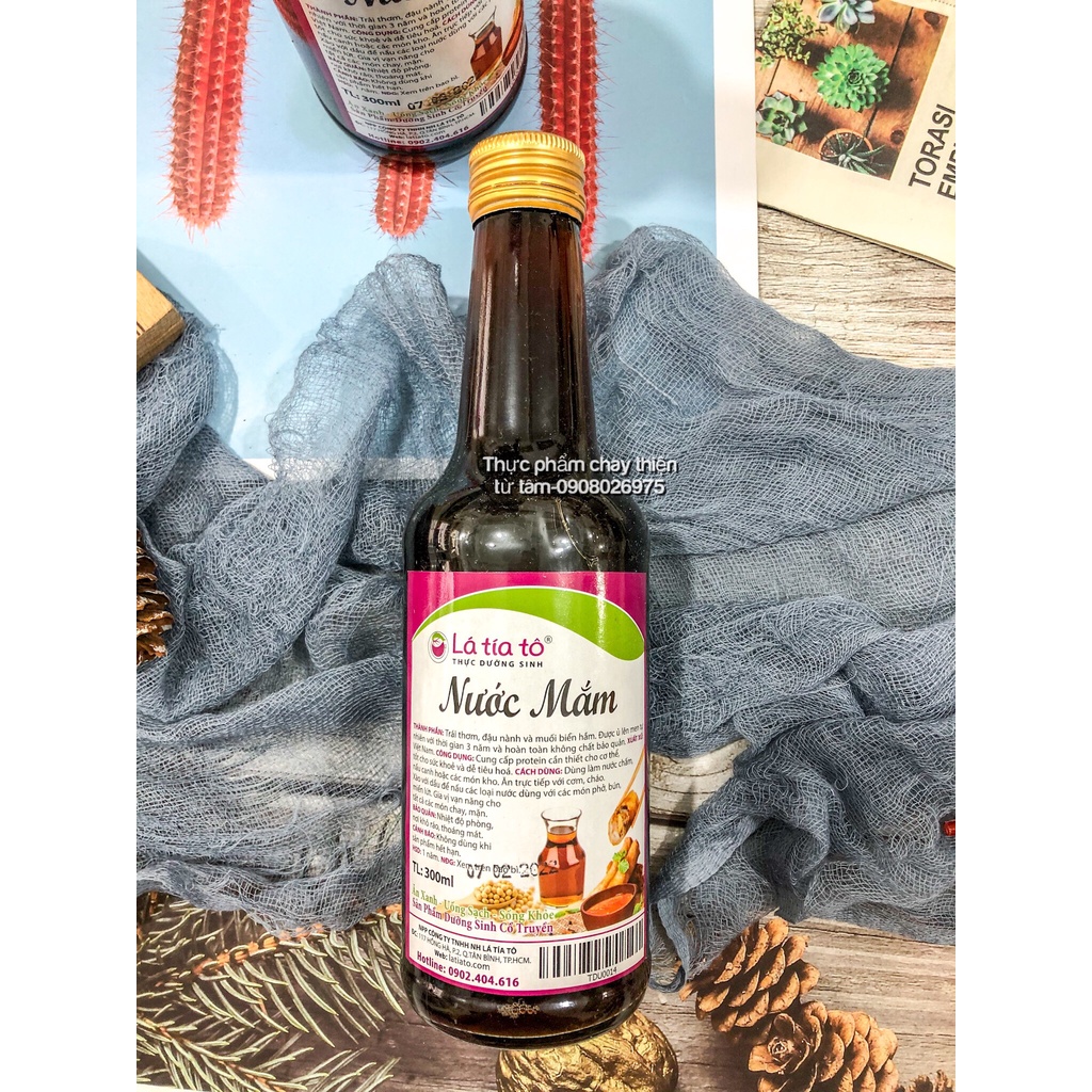 Nước Mắm Thực Dưỡng Lá Tía Tô &quot;Thực Phẩm Dưỡng Sinh&quot;