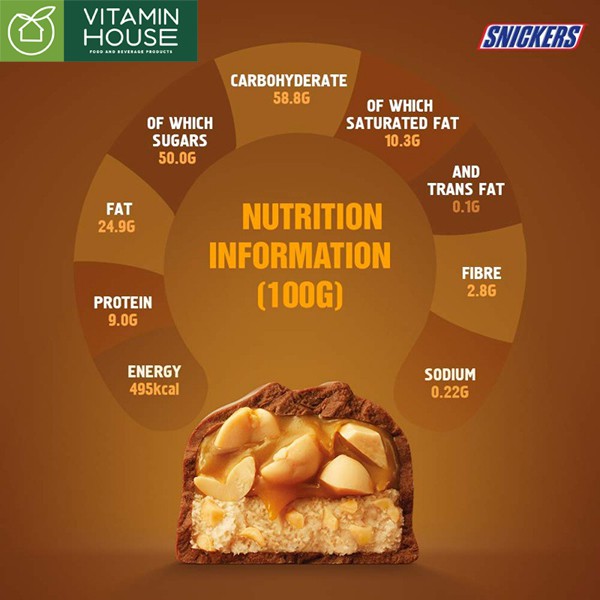 Socola UK Snickers Miniatures 100g [Vitamin House]