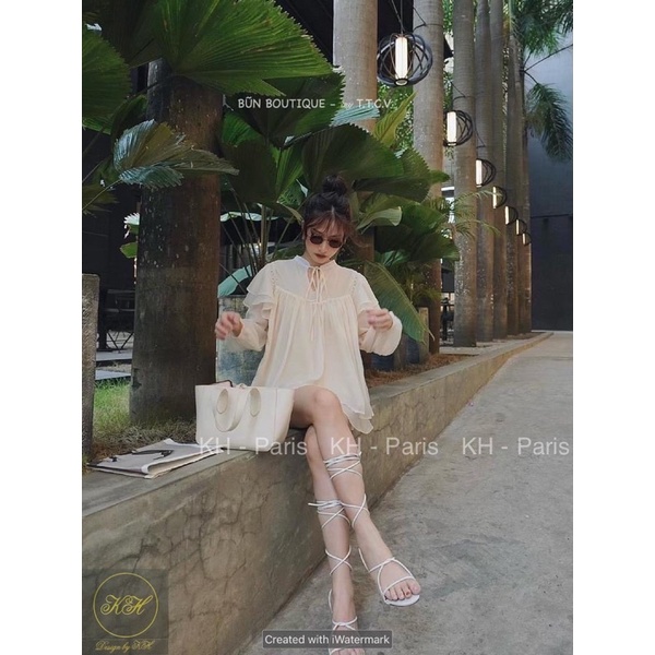 Set tơ óng nhẹ nhàng bồng bềnh