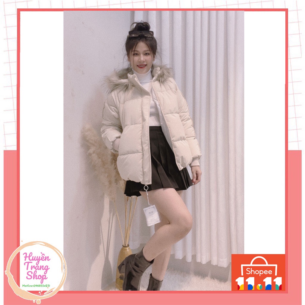 Áo Phao béo hàng loại 1 kèm mũ form dày dặn. sẵn đủ màu | BigBuy360 - bigbuy360.vn