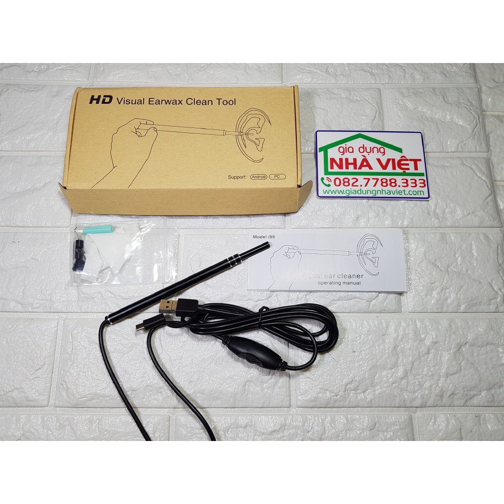 Camera nội soi tai mũi họng Visual Earwax Clean Tool I96
