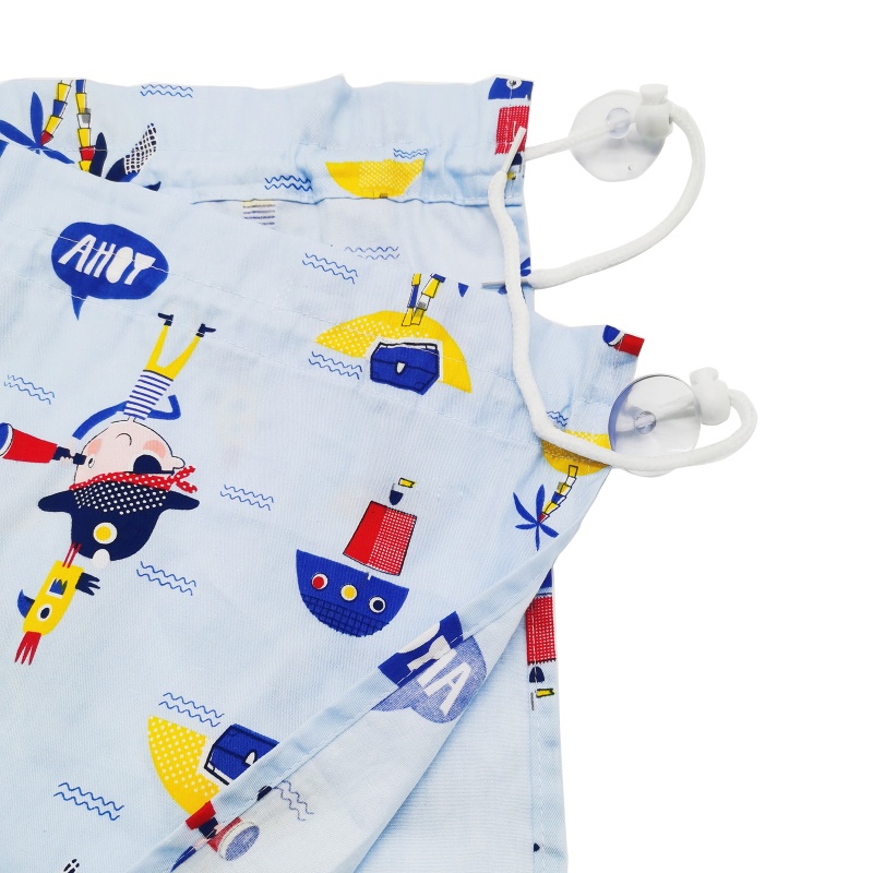 Màn Che Nắng Dây Rút Có Giác Hút Gắn Cửa Sổ Xe Hơi Chống Tia UV