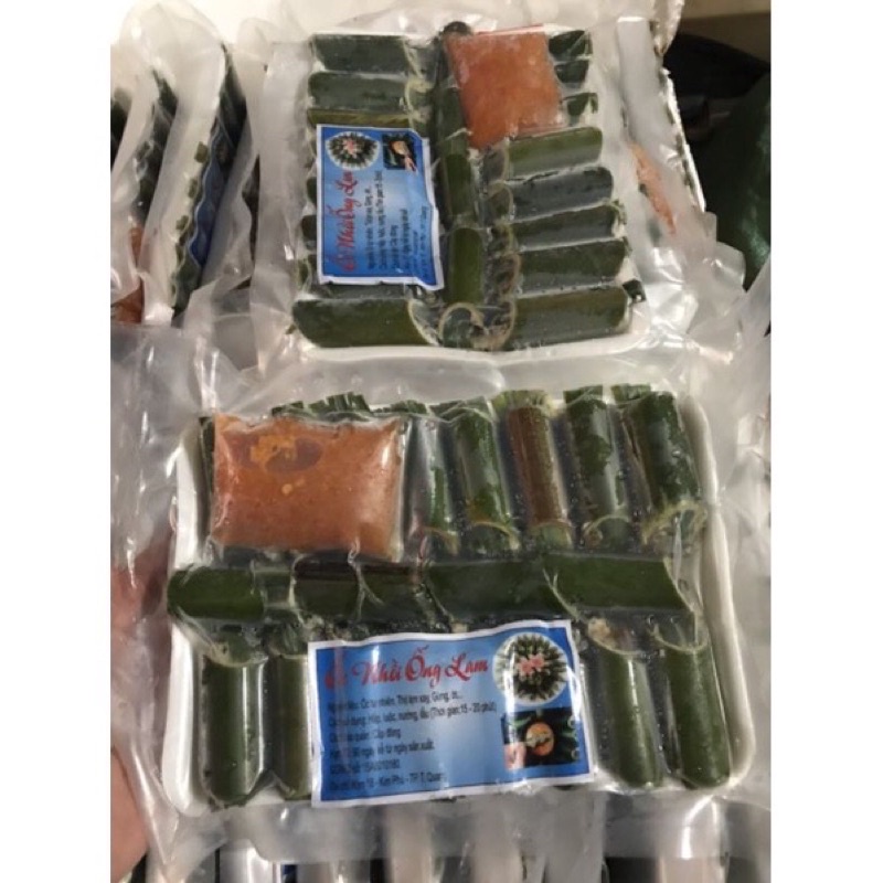 Chả ốc nhồi ống nứa tặng kèm nước chấm