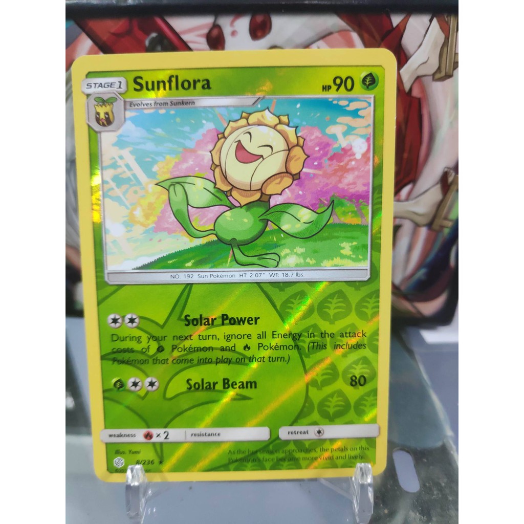 [ Dưa Hấu Yugioh ] Lá bài thẻ bài Pokemon Sunflora