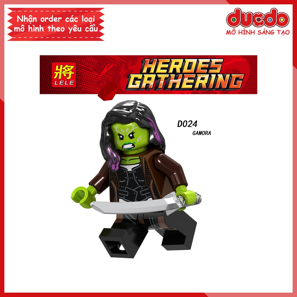 Minifigures các nhân vật Infinity War tuyệt đẹp - Đồ chơi Lắp ghép Xếp hình Mini Iron Man LeLe D019-D026