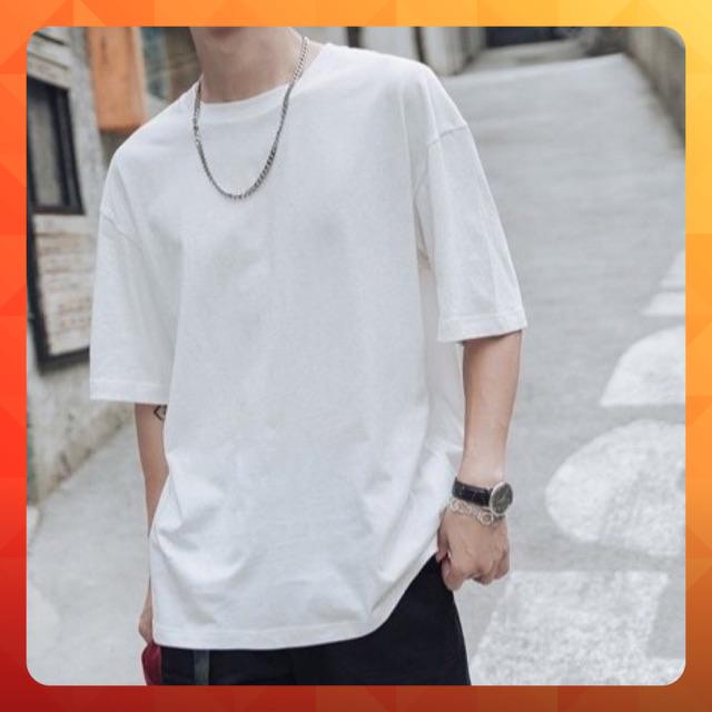 [CÓ CLIP] Áo thun tay lỡ form rộng trơn BASIC TEE không họa tiết - Unisex nam nữ đều làm được | BigBuy360 - bigbuy360.vn