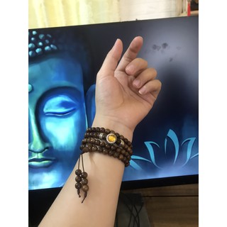 Vòng Trầm mix charm