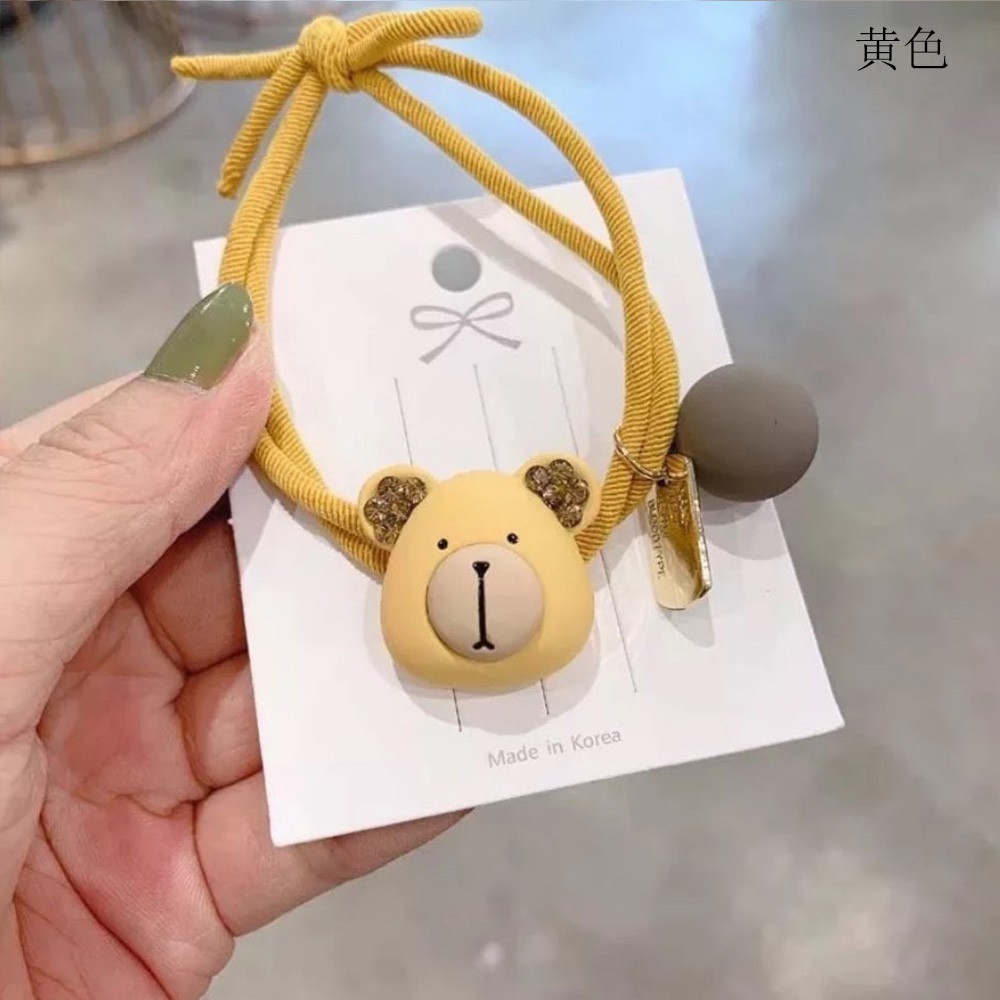 Dây buộc tóc hình gấu dễ thương cho nữ