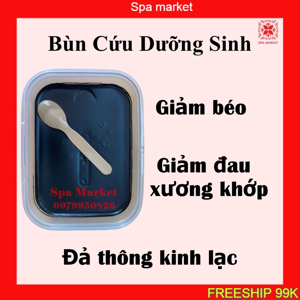 1kg Bùn Cứu Dưỡng Sinh Giảm Béo dùng nhiều lần