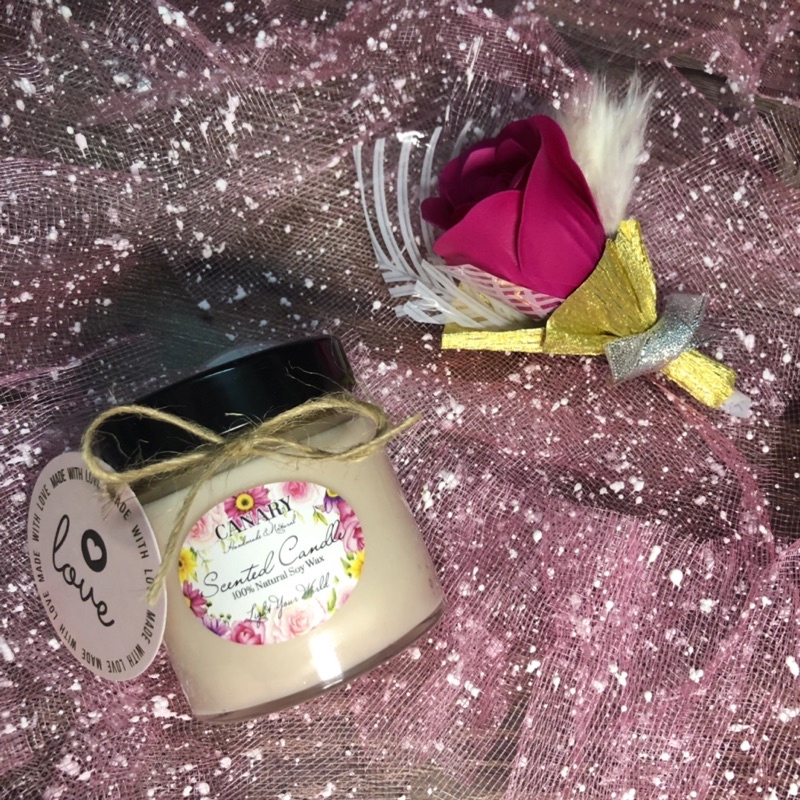 Hũ nến thơm tinh dầu 5 mùi hương