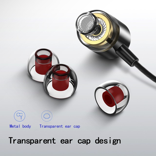 Tai Nghe Nhét Tai 4D Bằng Kim Loại Âm Thanh HIFI Giảm Tiếng Ồn Cho Điện Thoại Và Máy Tính