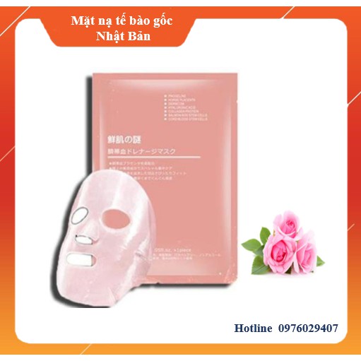 Mặt Nạ Tế Bào Gốc Nhau Thai Rwine Beauty Steam Cell Placenta Mask 💝 CAO CẤP Nhật Bản 💝 Phục hồi làn da