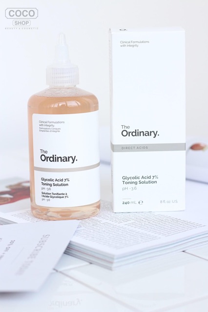 TONER THE ORDINARY GLYCOLIC ACID 7% TONING SOLUTION