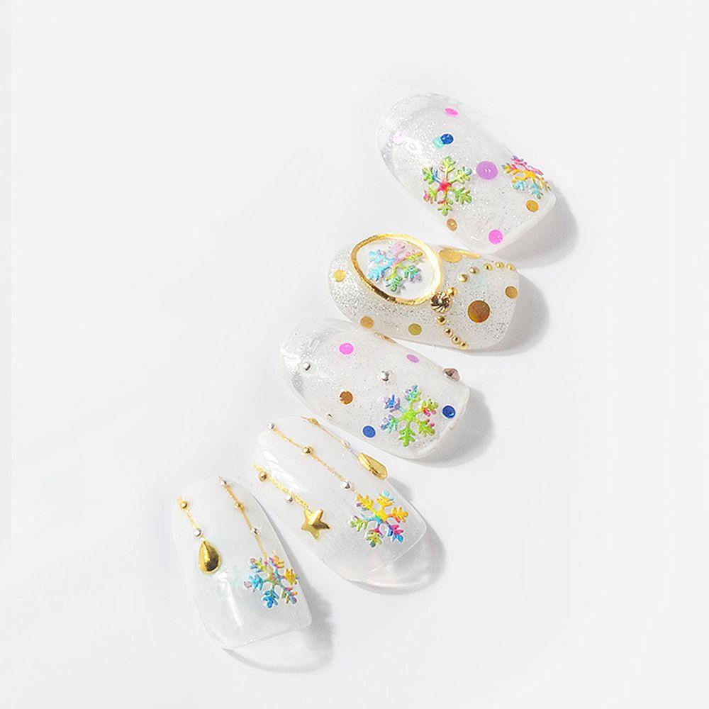 HS Kim Sa Dán Trang Trí Móng Tay Lấp Lánh