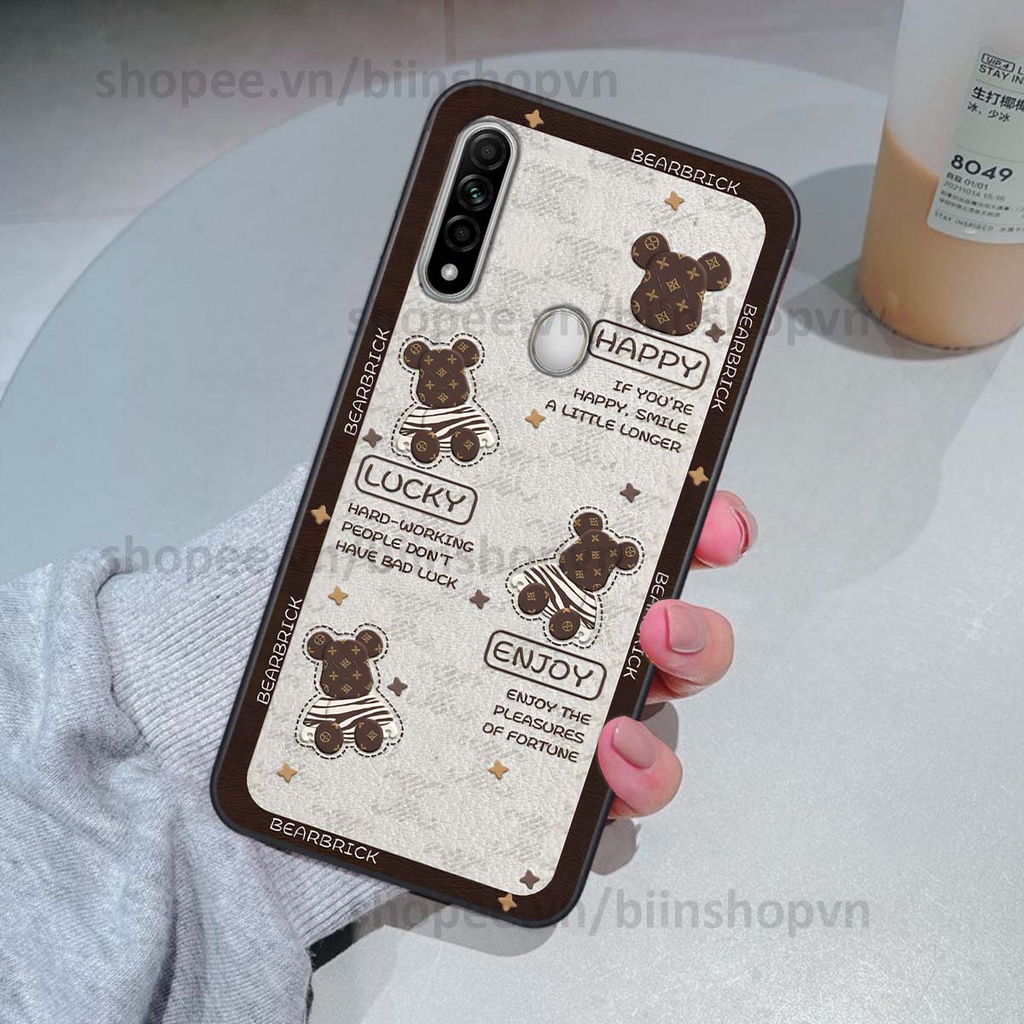 Ốp Oppo A31 hình gấu bear brick đẹp độc lạ, thời trang, cá tính